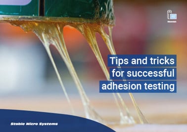 Tips and tricks for successful adhesion testing