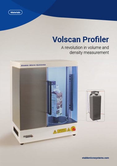 Volscan Profiler – Materials